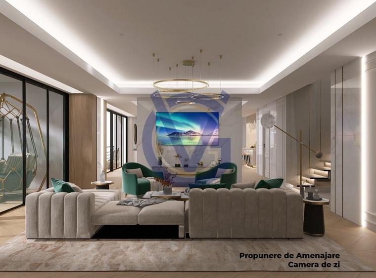 Privind in zare deasupra tuturor - PENTHOUSE unic cu terasa 191 mp - COMISION 0% - 6