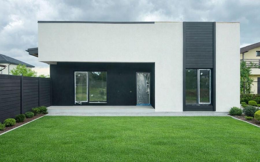 Casa individuala parter ~ 4 camere 2 bai + dressing ~ teren 425mp - 1