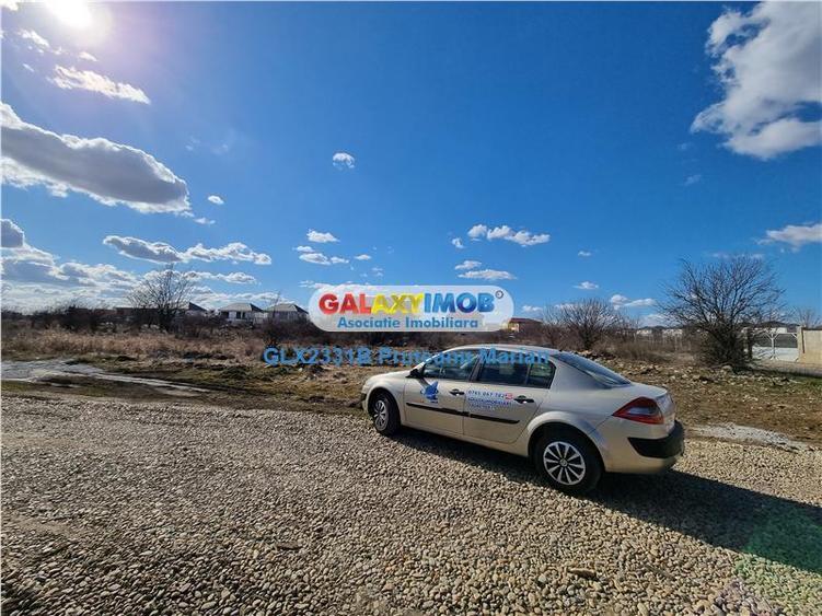 Vanzare teren 11000 mp  pe strada  Safirului din Bragadiru. - 2