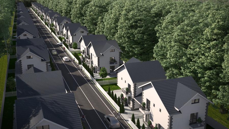 Direct Dezvoltator Fortului Residence 44 Vile P+1+M Teren 300mp TVA inclus 9% - 3