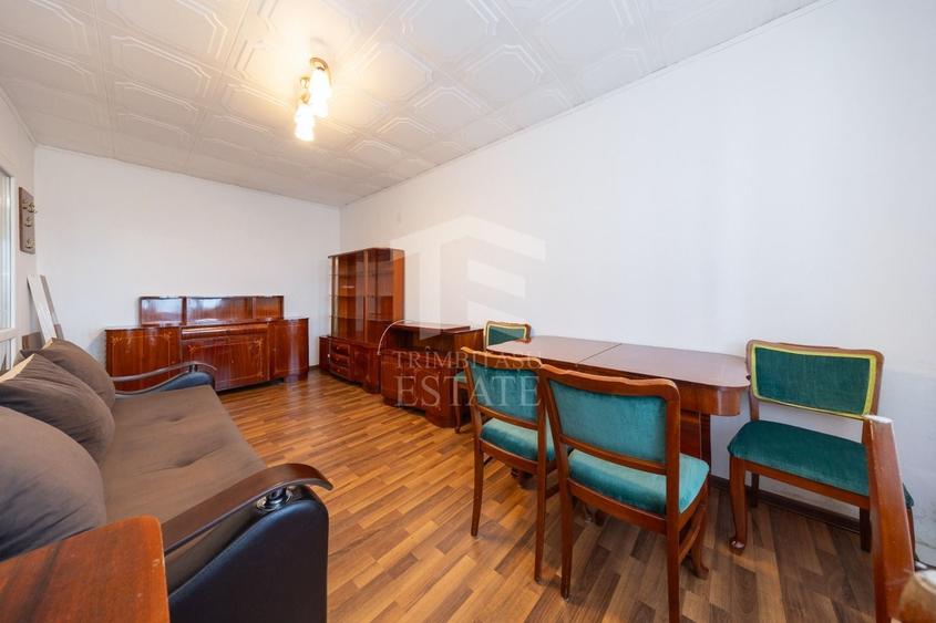 Apartament cu 2 camere decomandat, mobilat în Triaj