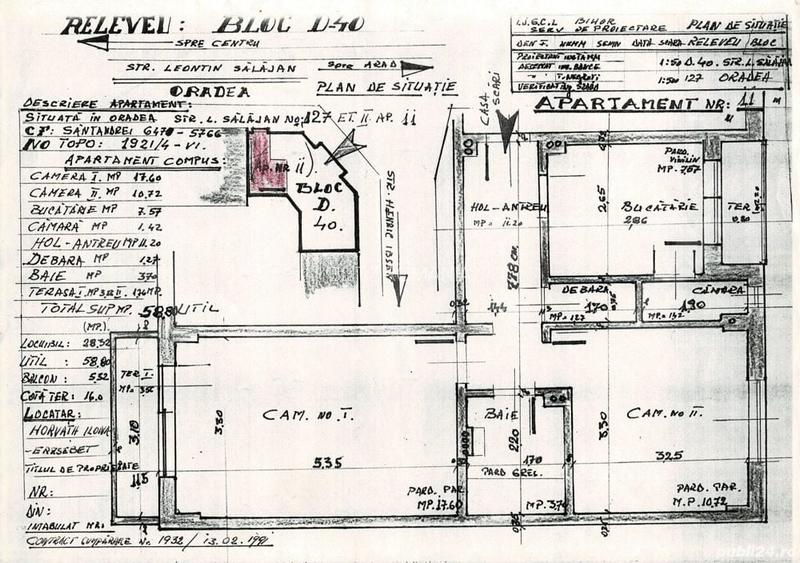Apartament 2 camere, 54 mp, Calea Aradului, dubla orientare