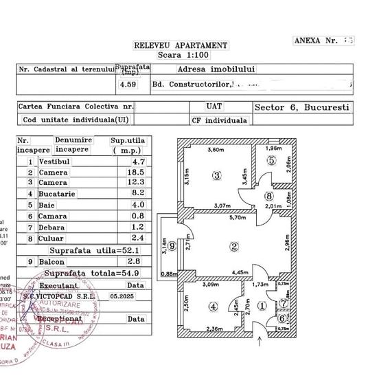 Vand apt 2 camere Crangasi - 15