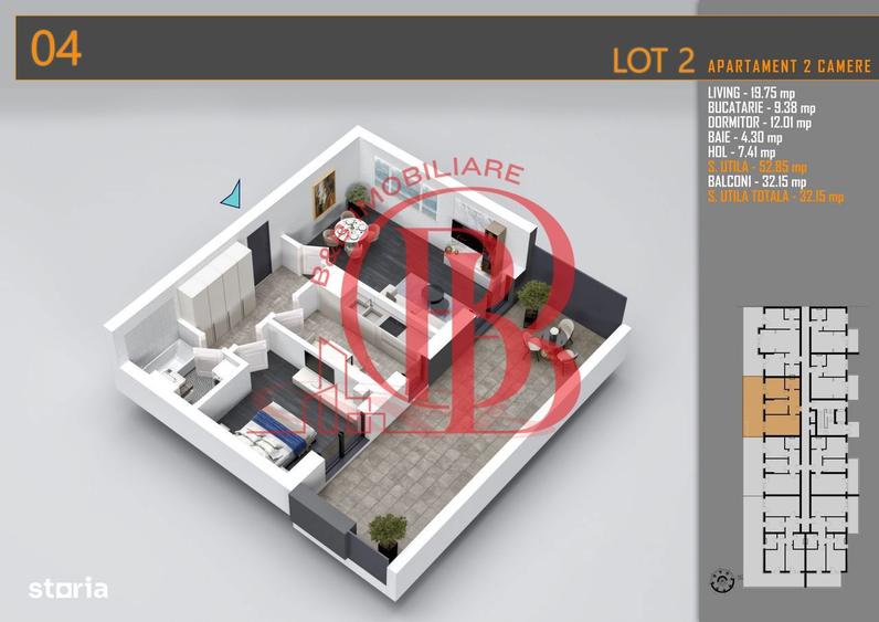 Apartament superb 2 camere cu terasa - Pallady Metrou Teclu - 8