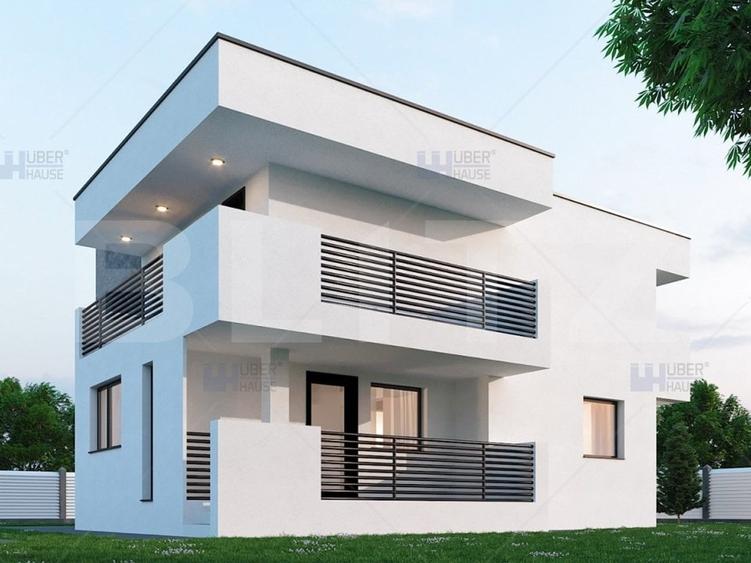 Ansamblu privat case individuale: 120 mp util, 600 mp teren, Baciu - 5