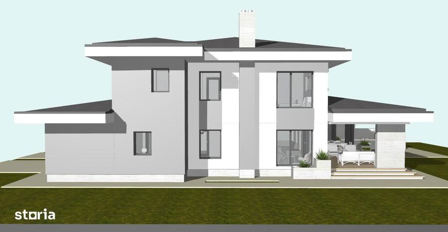 Casa P+1 pe structura metalica teren 2.660 mp - toate utilitatile - 14