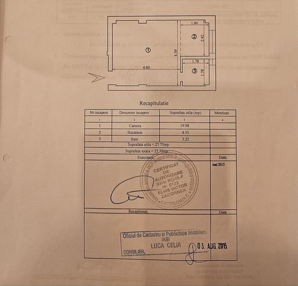 Garsoniera, zona Tatarasi - 1