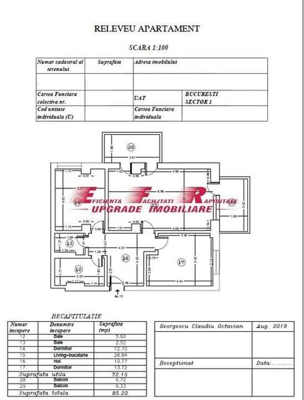 EFR UPGRADE - Apartament cu 3 camere zona Baneasa - Bucurestii Noi - 20