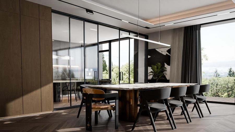 Pipera - Iancu Nicolae - Rezidential-  Vila moderna - teren 709 mp - garaj - LUX - 9