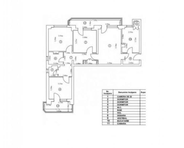Piata Iancului, Apartament 4 camere, et.3 din 10 nivele. - 1