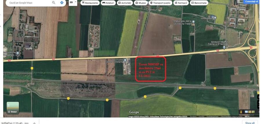 Teren spațiu depozite/producție/service cu PUZ și CU - 1