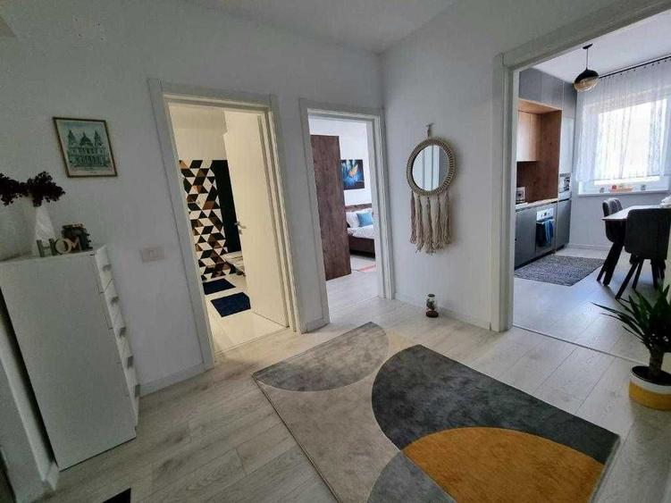 Apartament cochet de inchiriat, 2 camere, decomandat, complet mobilat si utilat, loc de parcare inclus - 2