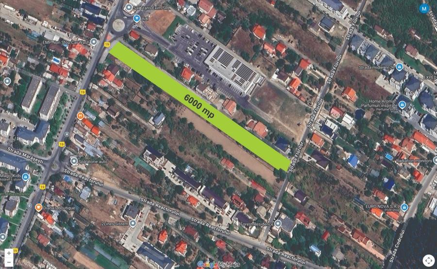 Teren Construcții intravilan de 6000 mp, în Central
