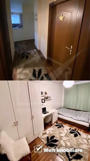 Apartament cu 4 camere decomandat, mobilat în Mănăștur