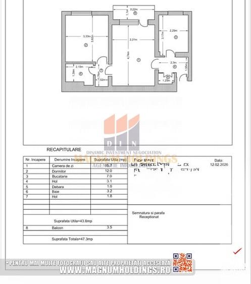 Apartament 2 camere, Craiovei, cu balcon - 6