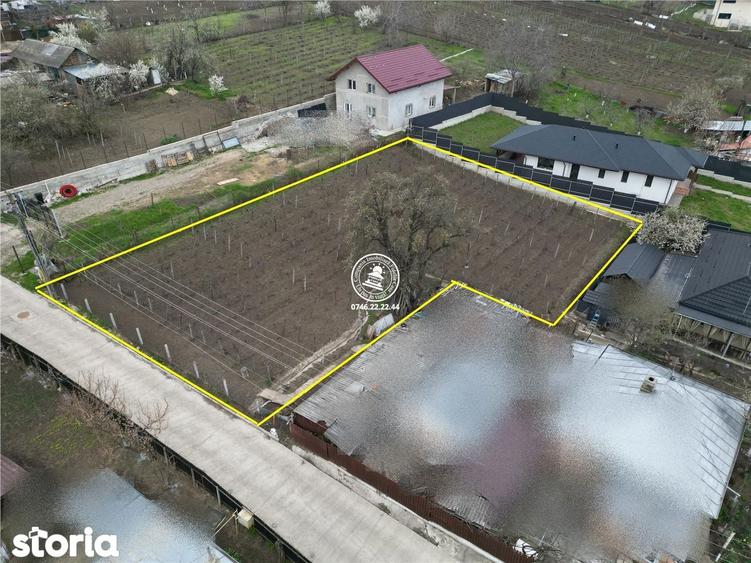 Teren intravilan 842 mp , asfalt , toate utilitatile - Valea Lupului , - 4