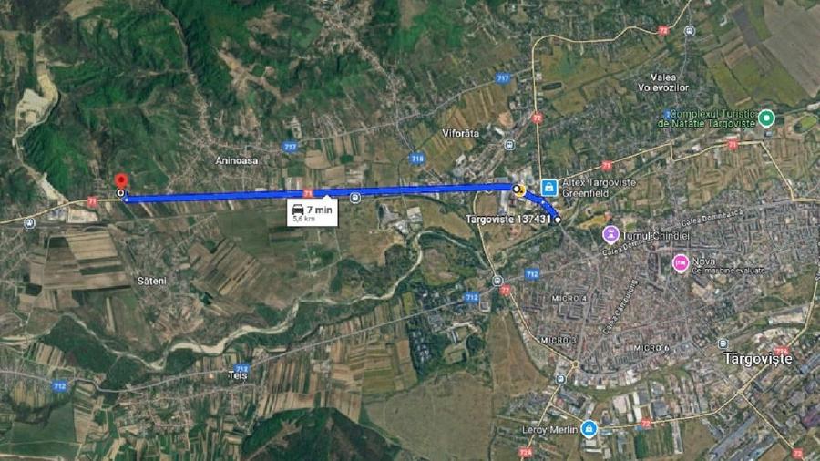 Teren intravilan 4.300 mp - Aninoasa, Dâmbovița | COMISION 0% - 10