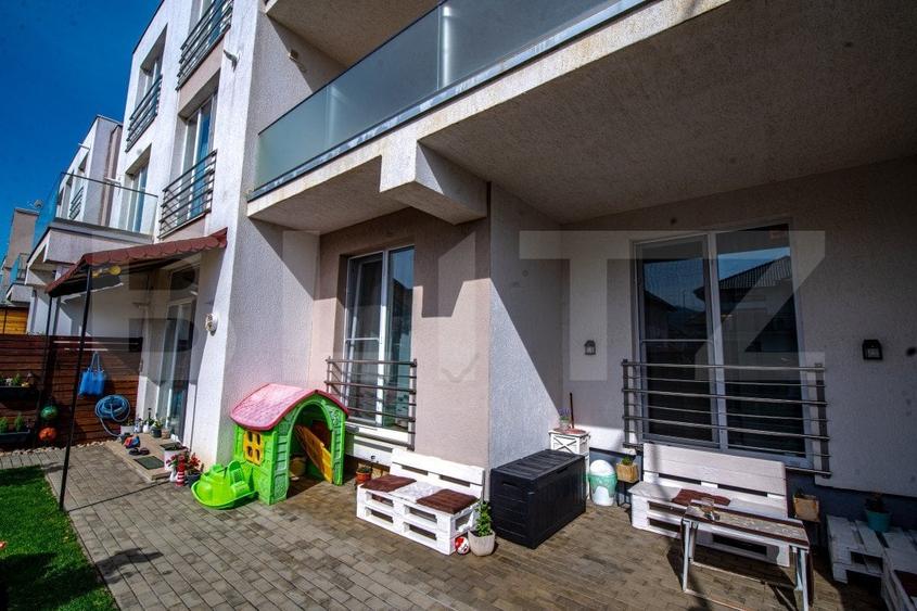 Apartment 3 camere spatios 83mp finisaje lux cu gradina Ghimbav - 8
