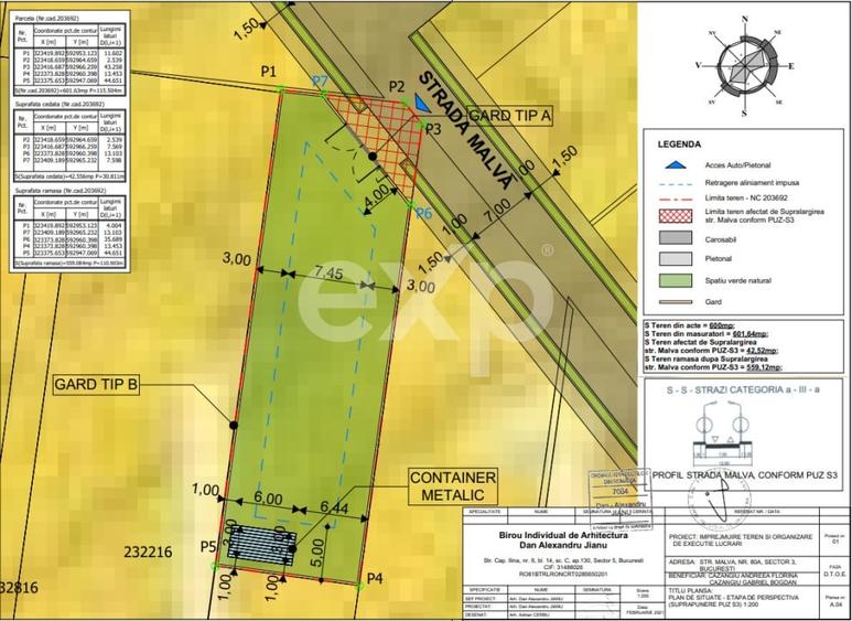 Teren cu proiect - 1