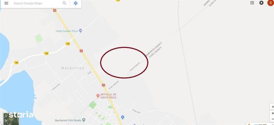 Teren de vanzare 38.500 mp, acces la centura Buftea - 1