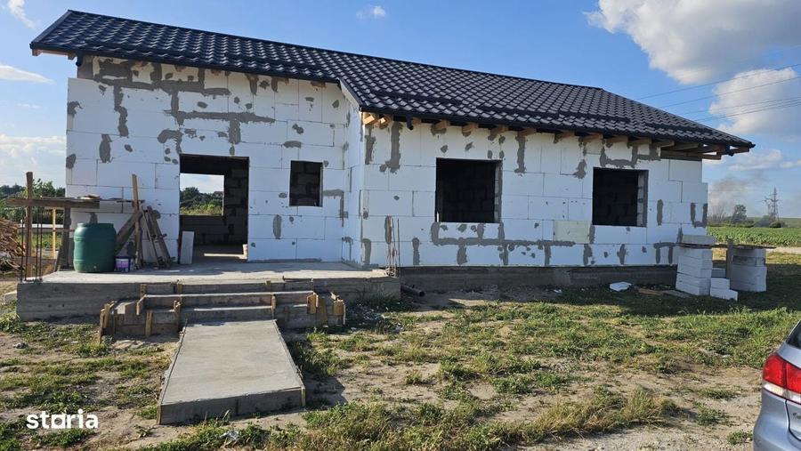 Casa in constructie de vanzare in apropiere de Craiova | Cartier nou d - 4