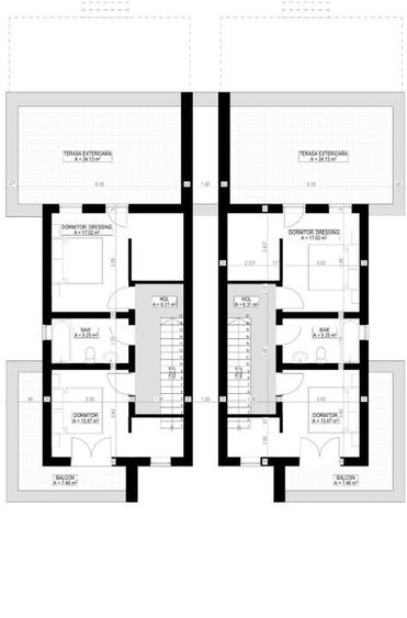 Duplex P+E cu 4 camere si garaj in Giarmata,  comision 0% - 12