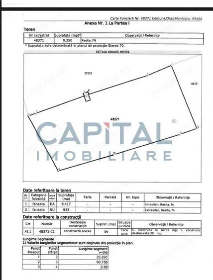 Teren intravilan pe drumul Lupacului 12 euro mp, 13782 mp si 1069 mp extravilan - 1