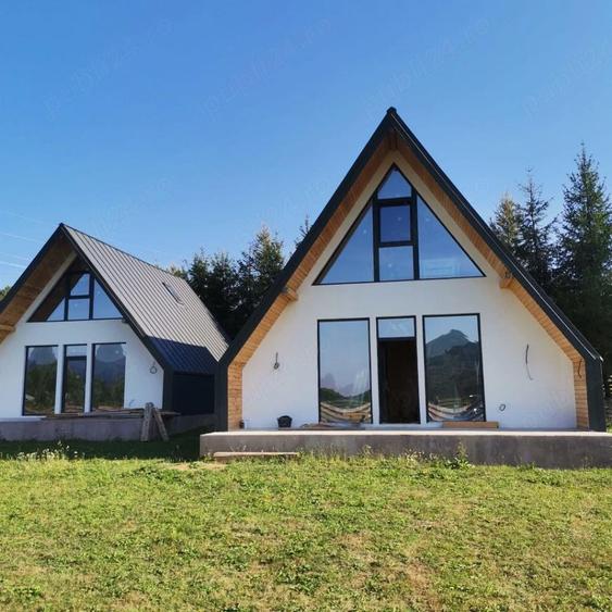 Cabana A Frame de Vanzare - Casa de Vacanta la Munte - 1