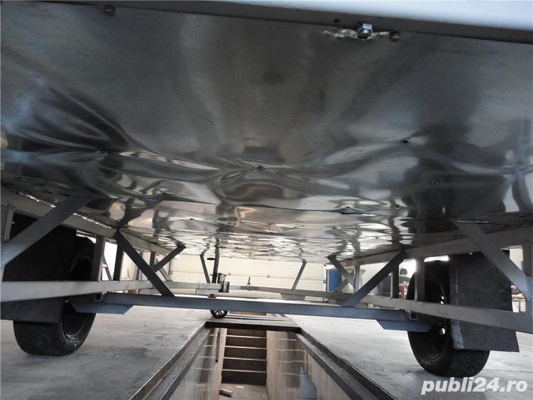 Casa pe roti, cabana pe roti, casuta tractabila, ghereta de poarta. - 3