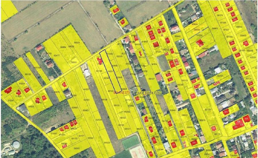 Teren intravilan Branesti, cota parte 1/3, ID: R2588284 - 16