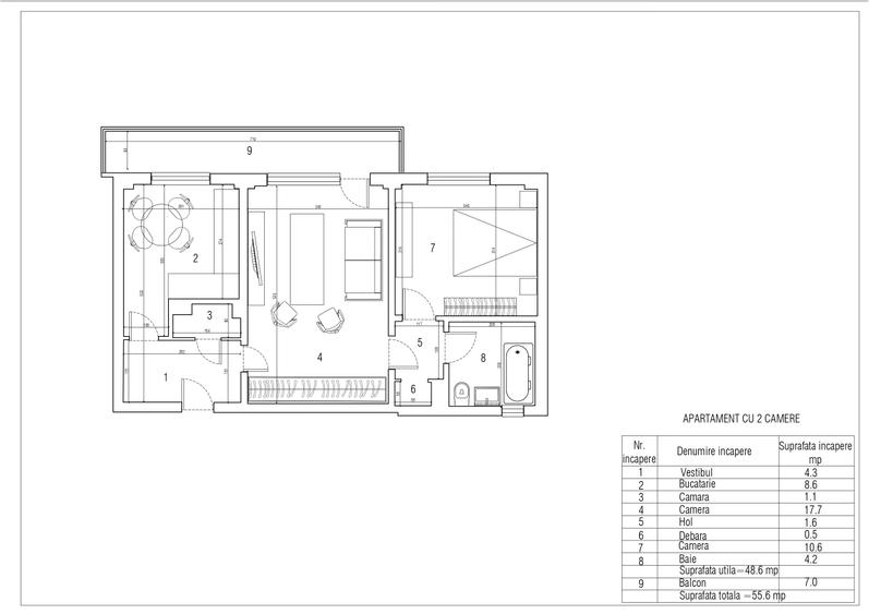 2 camere, Dima Cristescu, Iancului, renovat la cheie - 8