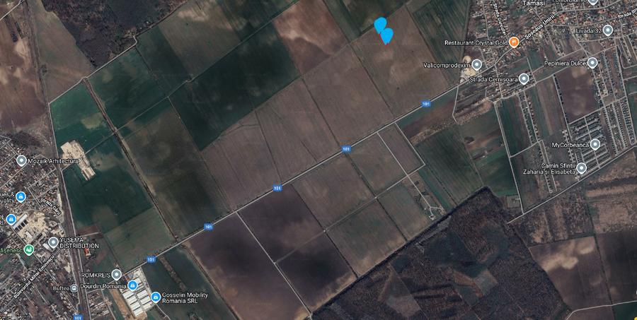 Buftea – Teren intravilan 17.500 mp, oportunitate logistică, d=53 m - 3