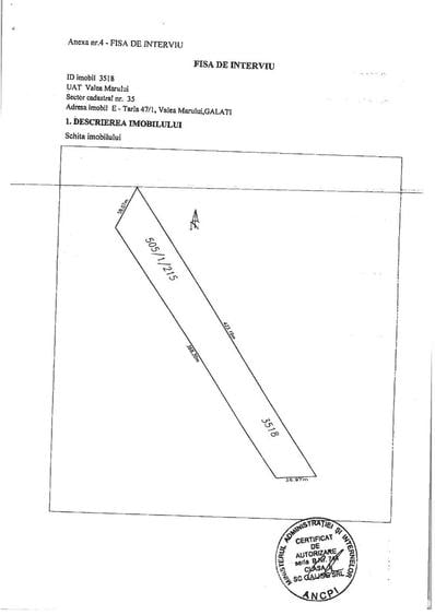 Vand 1,5 ha teren arabil in comuna Valea Marului, sat Mandre?ti, jud. Gala?i - 7