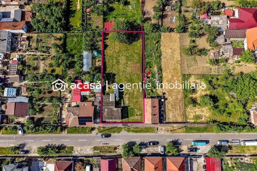 Teren Construcții intravilan de 1120 mp, în Bujac