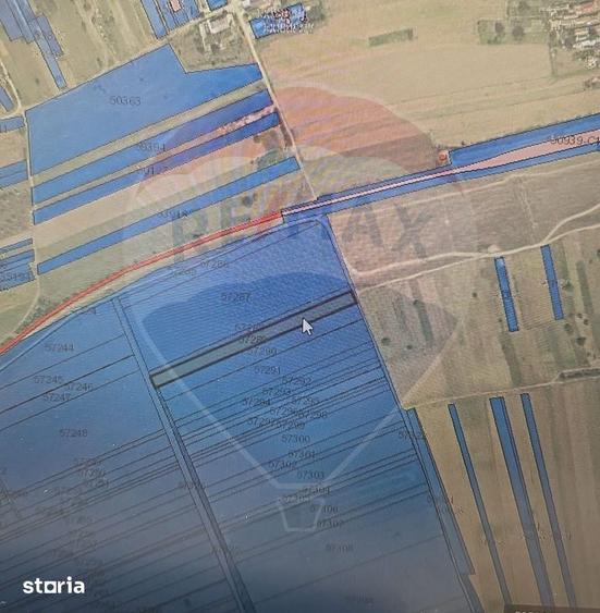 Teren de 5000 mp, în Moara Vlăsiei