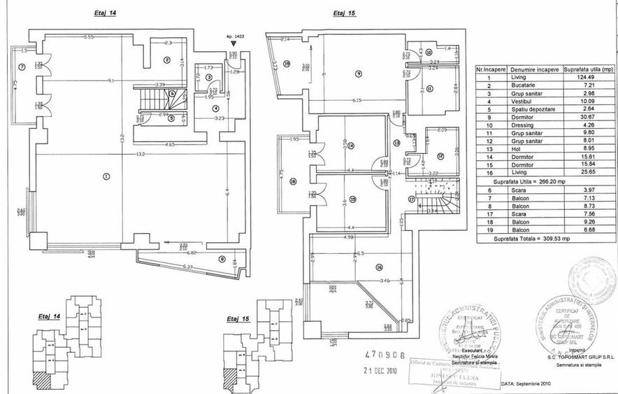 Duplex spectaculos 4 camere | 309 mp utili | Etaj 15/16 | Upground - 26
