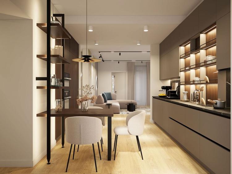 Apartament cu 4 camere decomandat în Kiseleff
