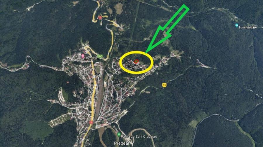 Teren intravilan 3.500 mp Cioplea - Predeal - 3
