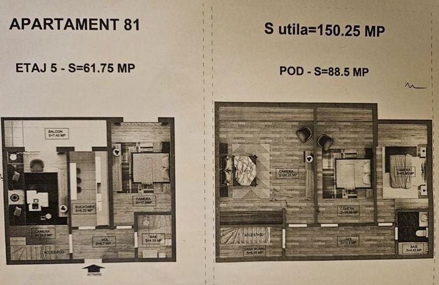 Apartament Dristor cu scara interioara - 2