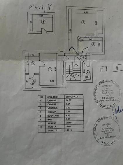 Vanzare Apartament 2 Camere Unirii Vila - 11