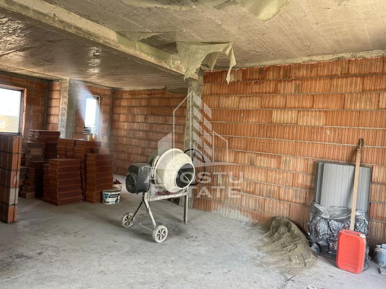 Duplex P+E, despartire prin camera tehnica, 4 camere, in Sanandrei - 4