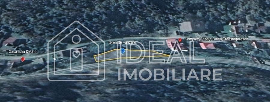 Teren intravilan 1.113 mp – deschidere la DN7C și Râul Bâlea – Cârțișoara - 2