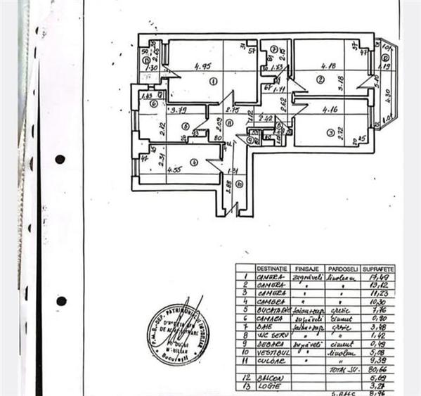 Apartament 4 camere Chisinau cui Centrala Proprie - 1