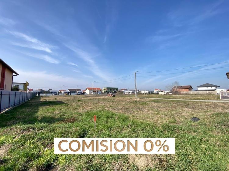 COMISION 0%, Teren 528 MP, 2 Fronuri, 20 m l, SACALAZ, CARTIER EUROPA - 1