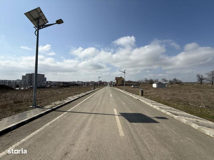 Teren Techirghiol 750 mp ,cartier nou cu strazi asfaltate - 2