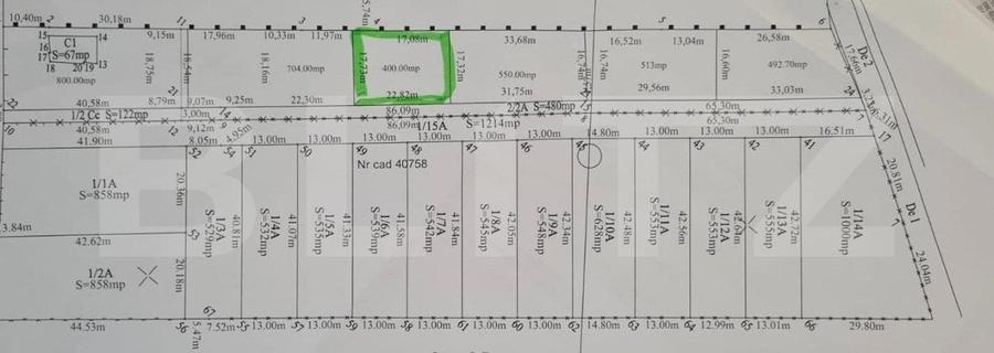 Parcele teren intravilan, 530 mp, Malu Mare - 5