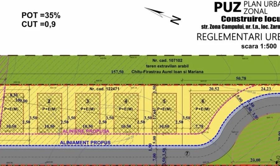 Teren 650 mp Zarnesti - 2