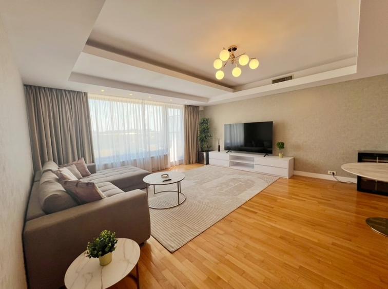 Apartament cu 3 camere decomandat, mobilat în Herăstrău