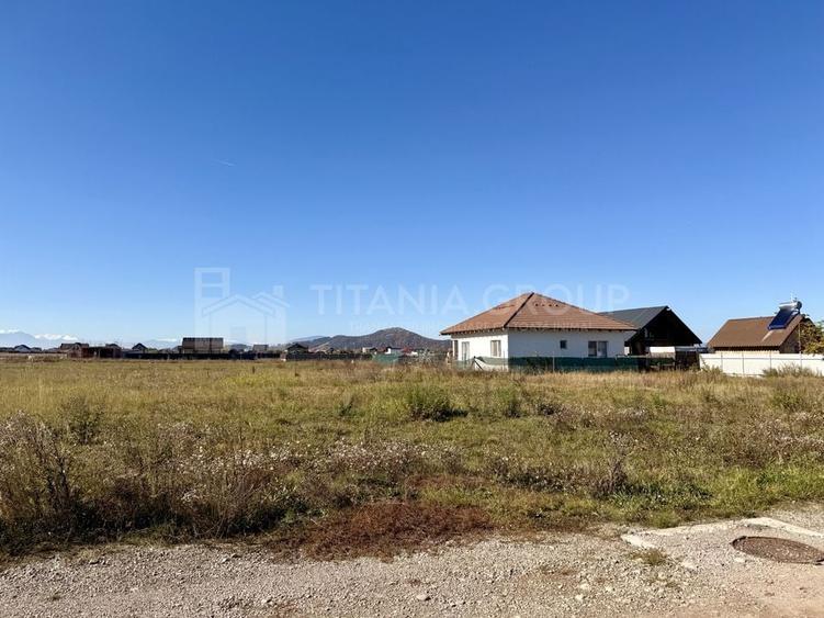 Teren intravilan, PUZ aprobat, 800 mp, cu utilități, Harman - 2