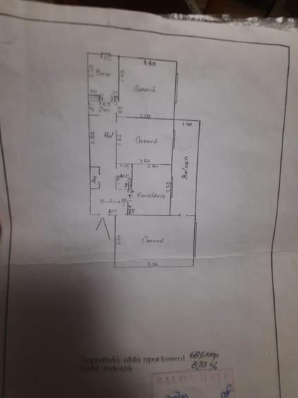 Apartament cu 3 camere decomandat, etaj 2/4, zona Cug - 17